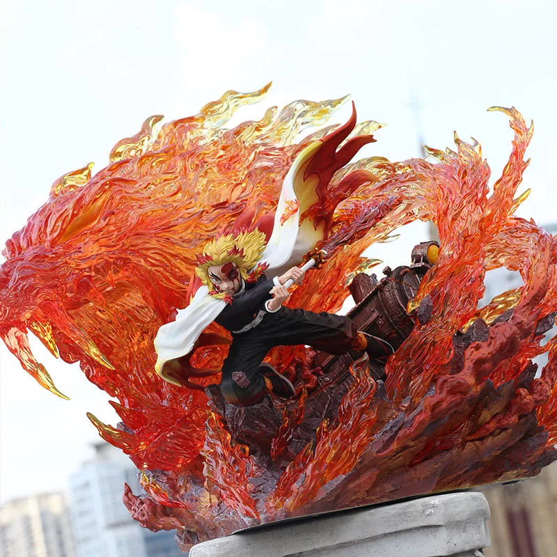 Figurine Demon Slayer Rengoku Kyoujurou Fire – Image 5