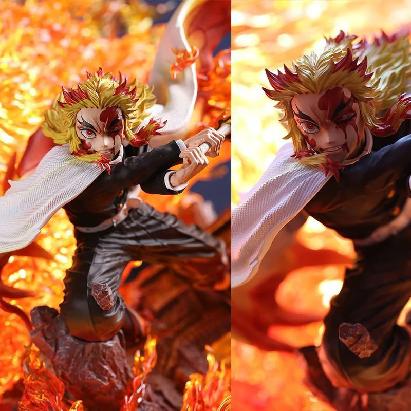 Figurine Demon Slayer Rengoku Kyoujurou Fire – Image 3