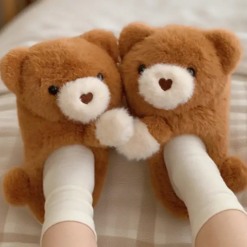 Chaussons Ours Brun
